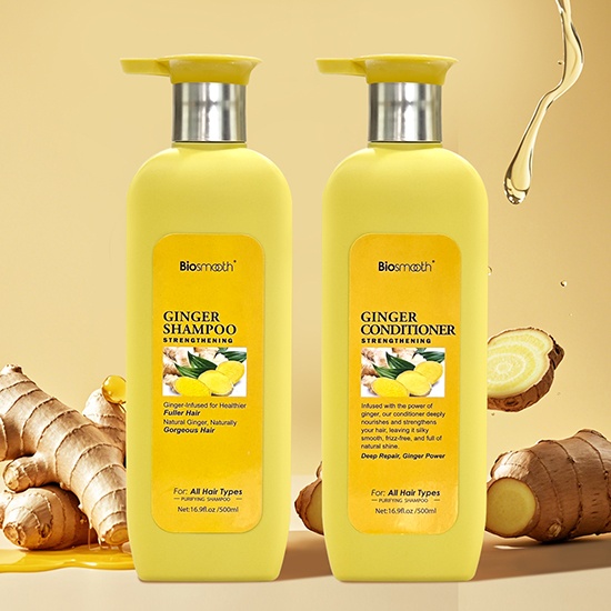 Anti-Hair Fall Hair Loss Shampoo, Anti Hair Loss Shampoos Ginger Hair Growth Shampoo and conditioner