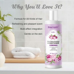 Biosmooth Onion Biotin and Rosemary Conditioner for Stronger, Thicker and Longer Strands