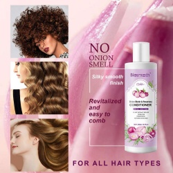 Biosmooth Onion Biotin and Rosemary Conditioner for Stronger, Thicker and Longer Strands