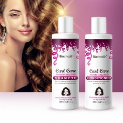 Biosmooth hydra Curl Revive Shampoo and conditioner duo – Moisturizing Formula for Defined, Frizz-Free, and Bouncy Curls