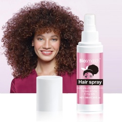 Keep Your Hair Frizz-Free and Shiny Biosmooth Hair spray for hair, strong hold